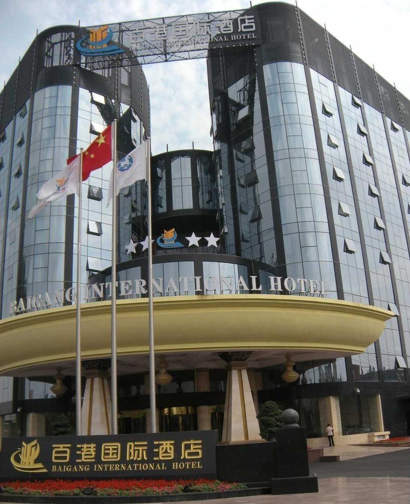 Chengdu Bai Gang International Hotel Bagian luar foto