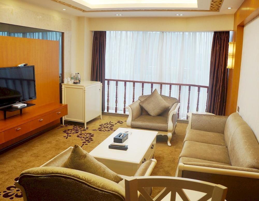 Chengdu Bai Gang International Hotel Bagian luar foto