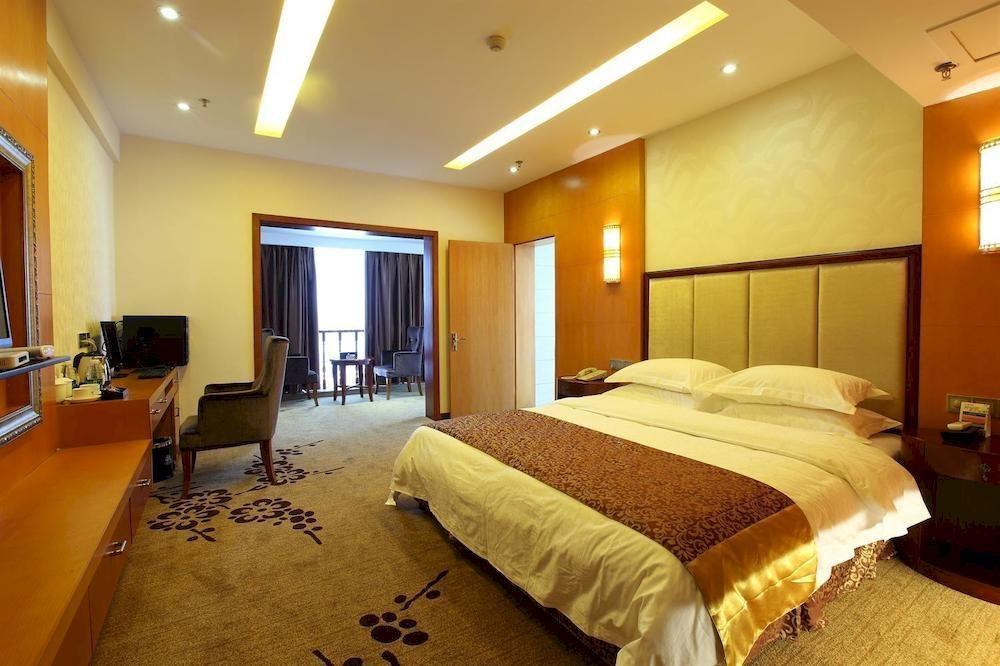 Chengdu Bai Gang International Hotel Bagian luar foto