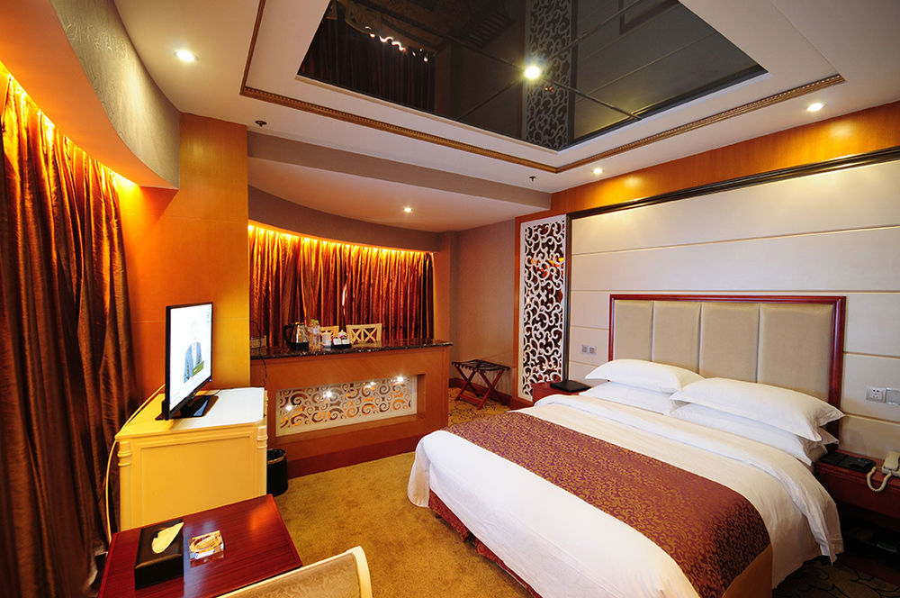 Chengdu Bai Gang International Hotel Bagian luar foto